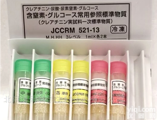 JCCRM 521（GN3-6）  测定人<em>血清</em>中<em>葡萄糖</em>、肌酐、尿酸和尿素氮