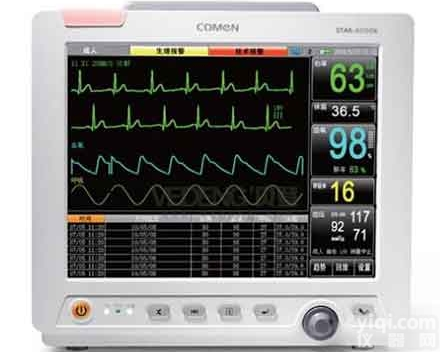 <em>科曼</em><em>STAR8000E</em> 参数<em>监护仪</em>