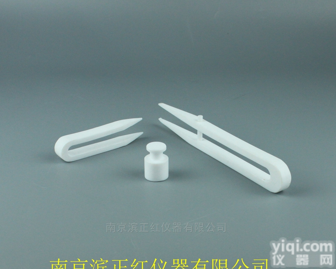 正红直供PTFE（四氟）<em>镊子</em>可定制<em>长度</em>头宽