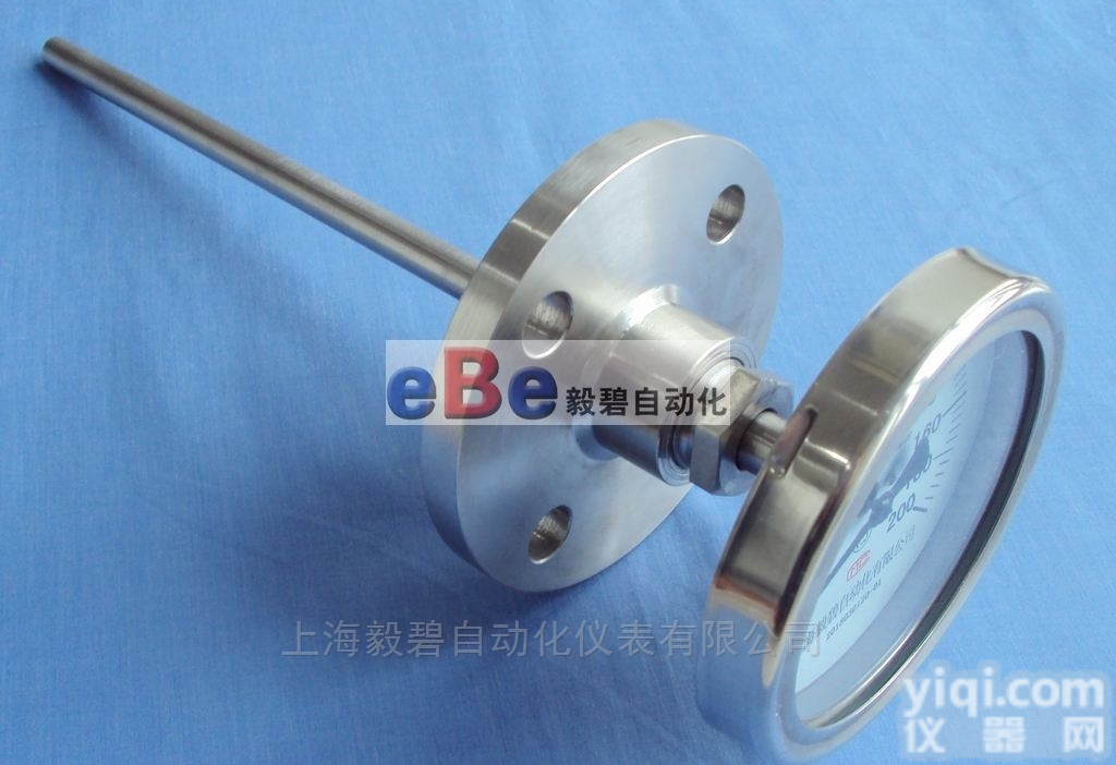 WSSN-<em>414</em> WSSN-404  <em>法兰</em>型耐震双金属<em>温度计</em>WSSN-484