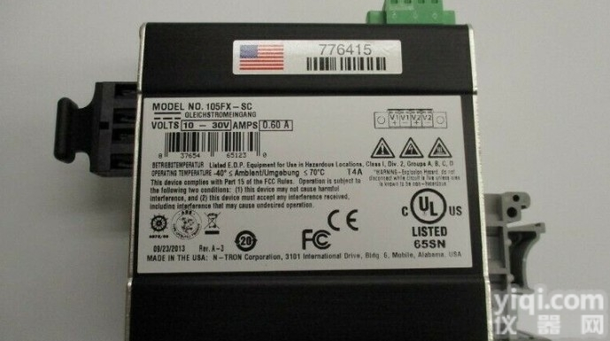 105FX工业以太网<em>交换机</em>N-Tron<em>网络</em>系列