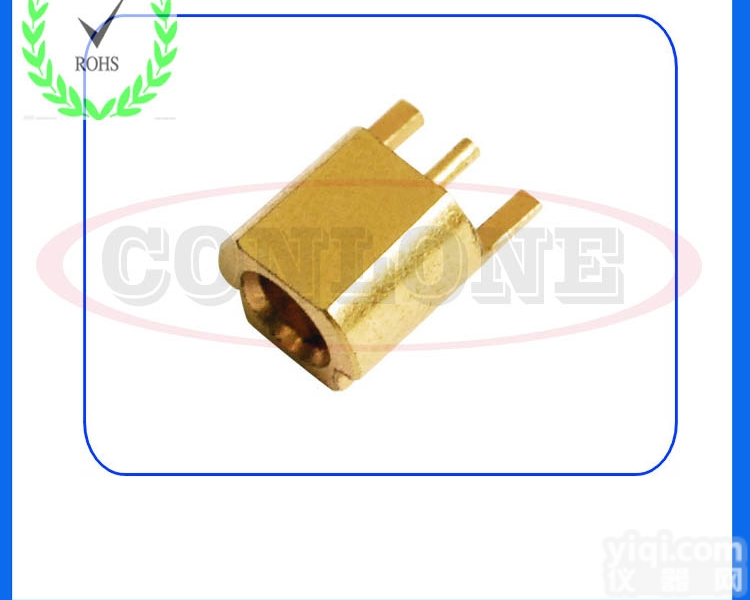 MCX沉板式DVB视频母座 MCX<em>贴片式</em>射频<em>连接器</em>