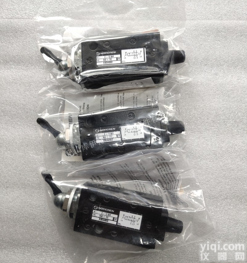 X3044302  英国<em>诺冠</em>NORGREN<em>手动</em>阀 X3044302