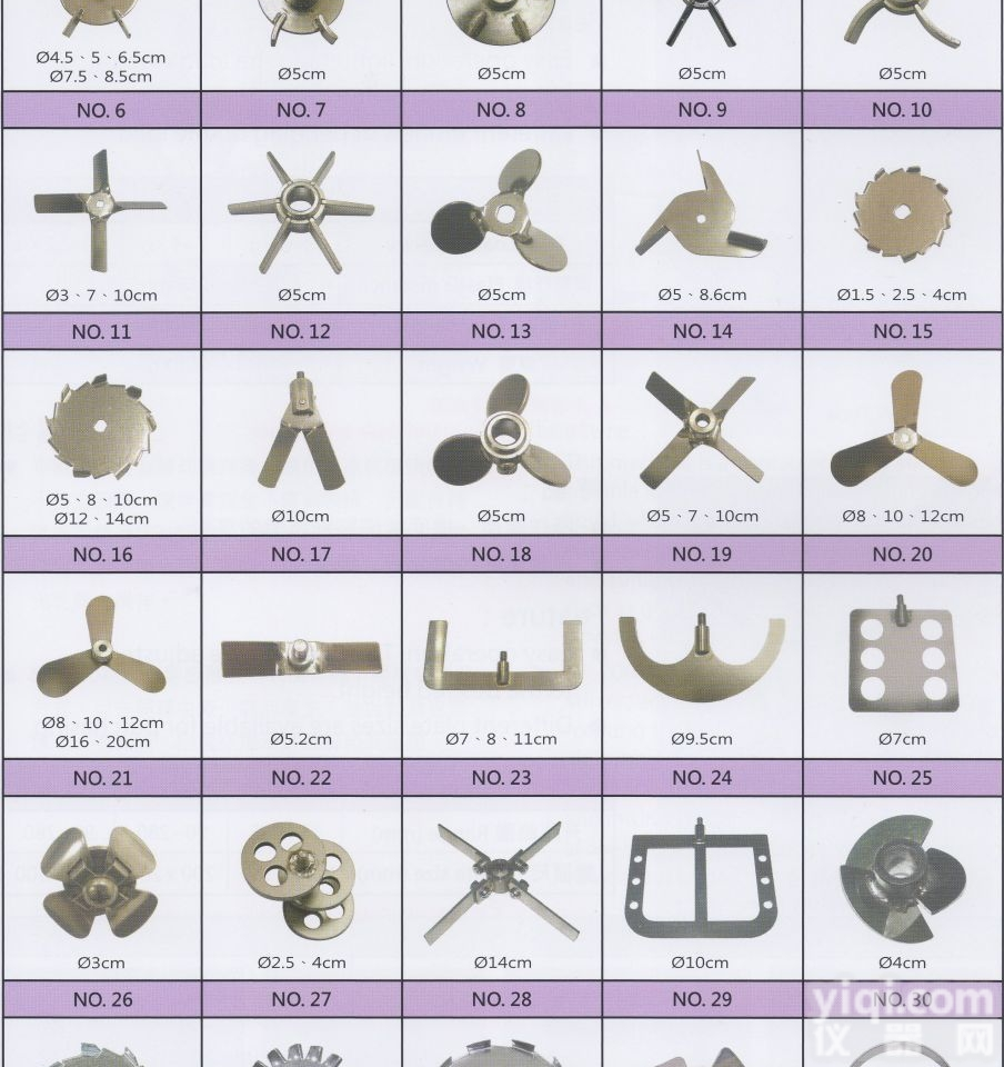 NO i  进口SUS316L搅拌叶<em>搅拌浆</em>