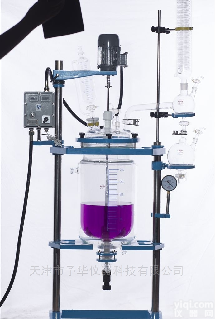 YHGSF系列<em>出口型</em>双层<em>玻璃</em>反应釜