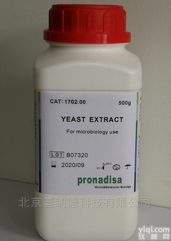 500g  <em>西班牙</em>进口酵母浸粉（<em>培养基</em>原料）