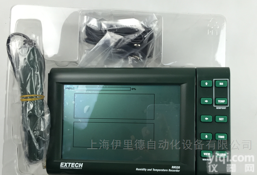 RH520A  美国EXTECH带<em>可拆卸</em><em>探头</em>温度图表记录器