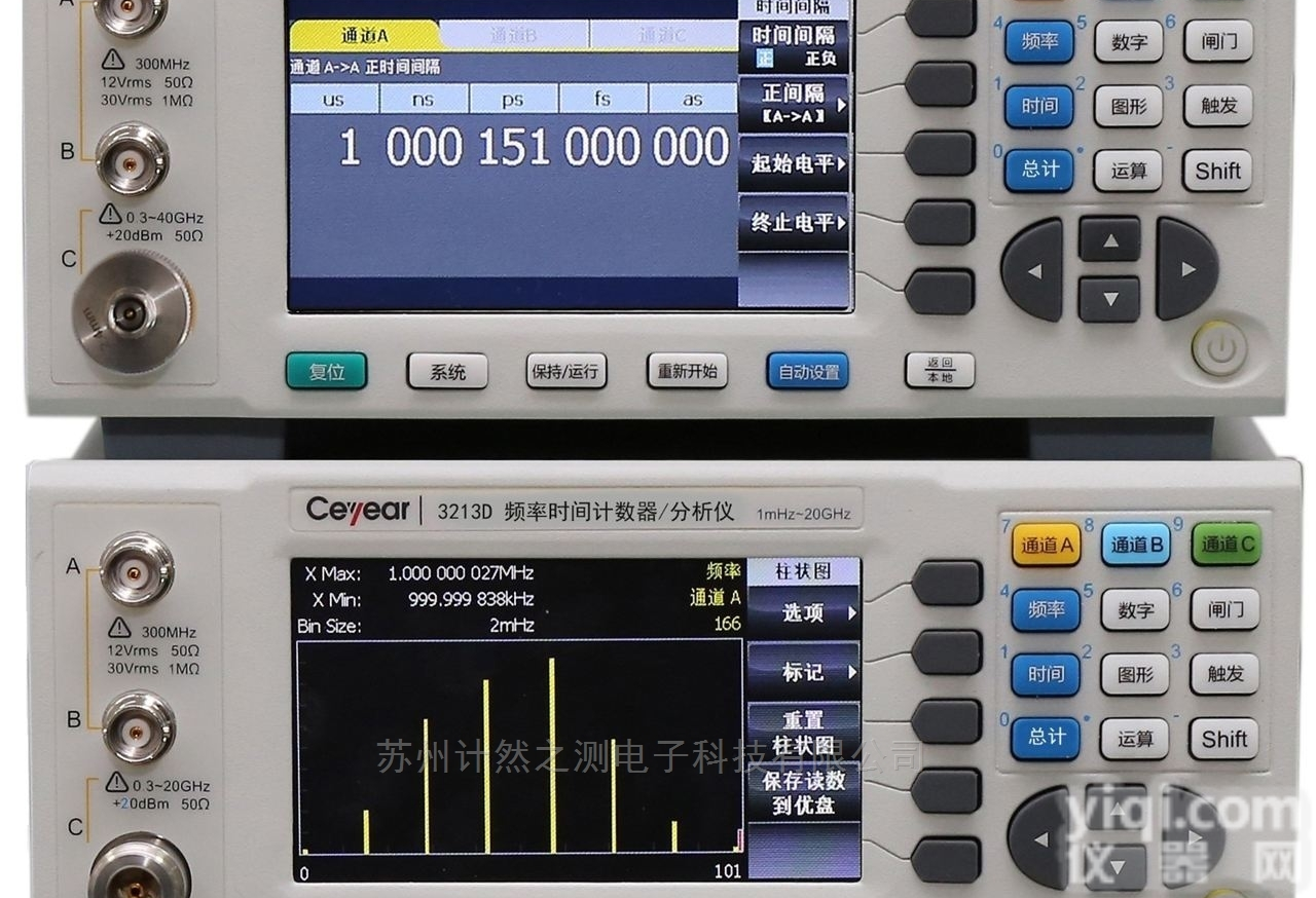3213AA/A/D/F频率<em>计数器</em>Ceyear中电<em>41</em>所