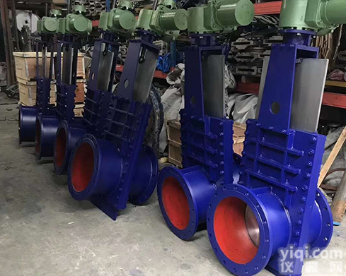 ZSK943H  <em>电动</em>三<em>片式</em>耐磨<em>矿浆</em>阀