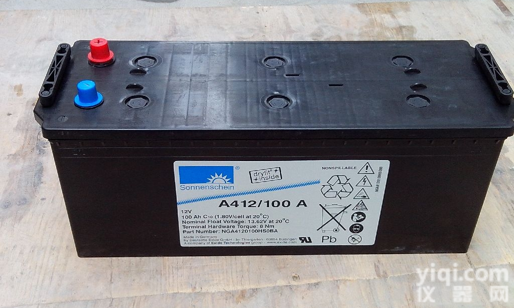德国阳光<em>蓄电池</em>A412/100A<em>尺寸</em>及<em>参数</em>
