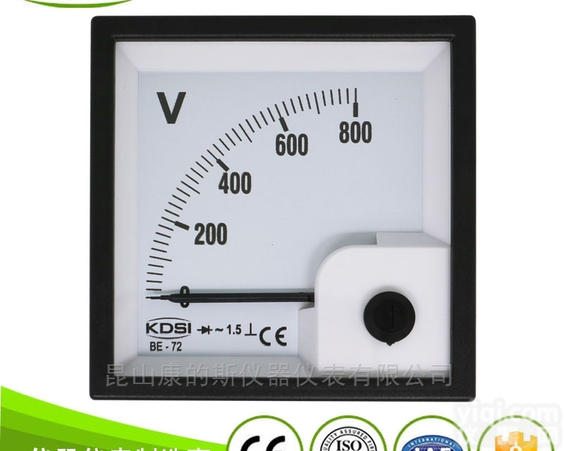 BE-<em>72</em> AC800V整流式  方形指针<em>电压表</em>头BE-<em>72</em> AC800V整流式
