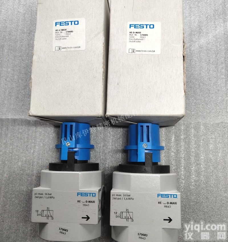 HE-D-<em>MAXI</em>  德国<em>费斯托</em>FESTO气动阀HE-D-<em>MAXI</em> 170683