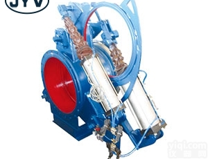 F643X，YJF643X  气动扇形盲板阀    气动<em>眼镜阀</em>  气动隔断阀