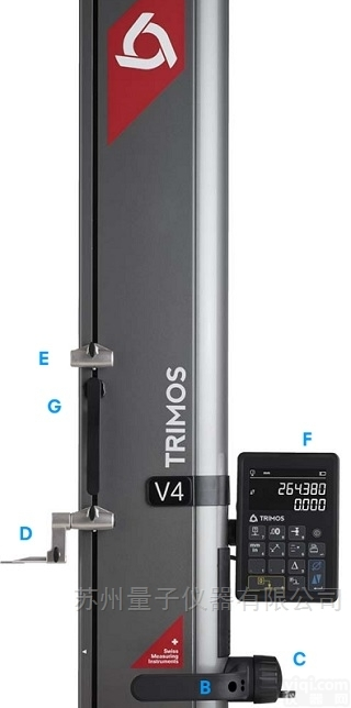 V4-400,V4-700  <em>瑞士</em>TRIMOS<em>数显</em><em>测高仪</em>V4-400,V4-700