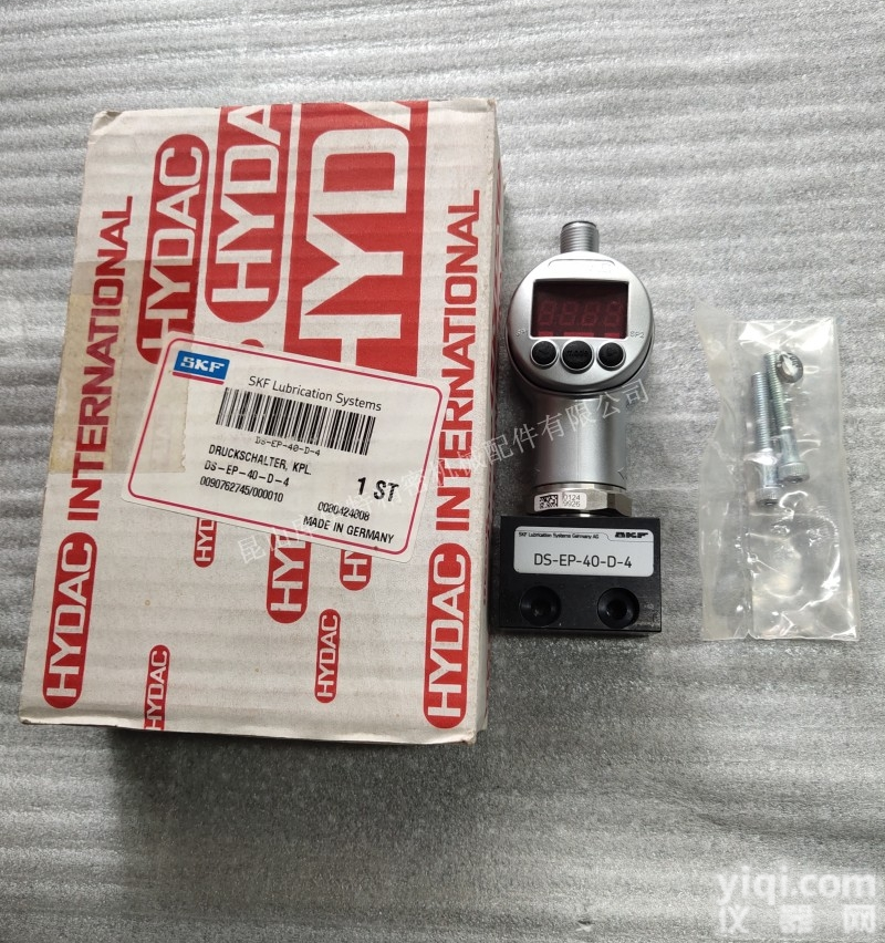 DS-EP-40-D-4  <em>瑞典</em>斯凯孚<em>SKF</em>压力开关 DS-EP-40-D-4