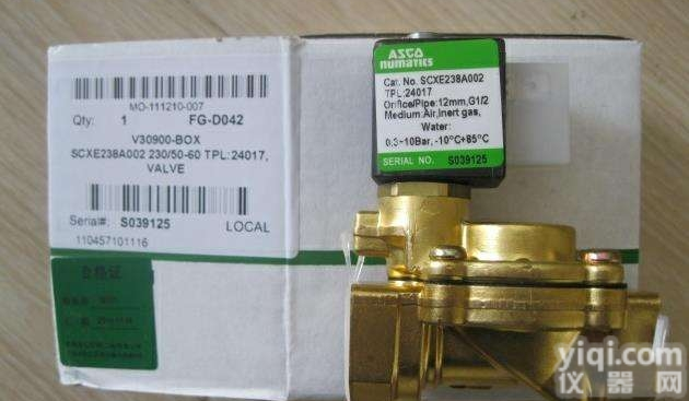 <em>直销</em>ASCO<em>手动</em>复位电磁阀327系列