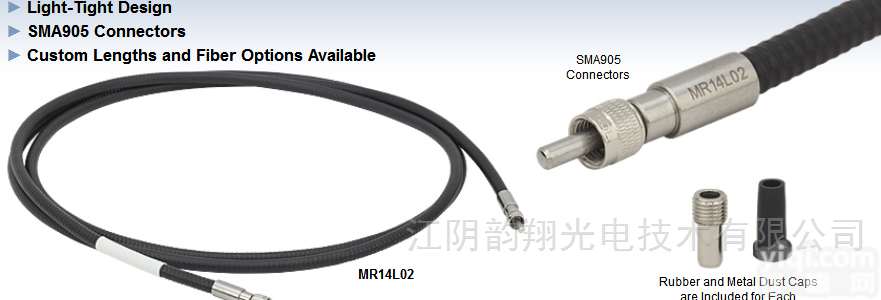 Thorlabs多模环形<em>光纤</em>束<em>电缆</em>：SMA到SMA