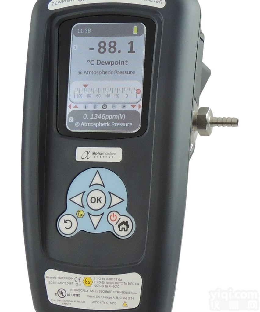 SADPmini2-Ex  <em>本安</em>型<em>手持式</em>露点计