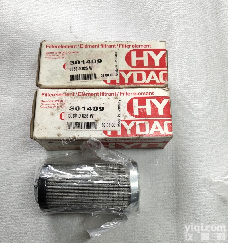 <em>0060</em> D 025 W  德国贺德克HYDAC<em>滤芯</em>301409 <em>0060</em> D 025 W