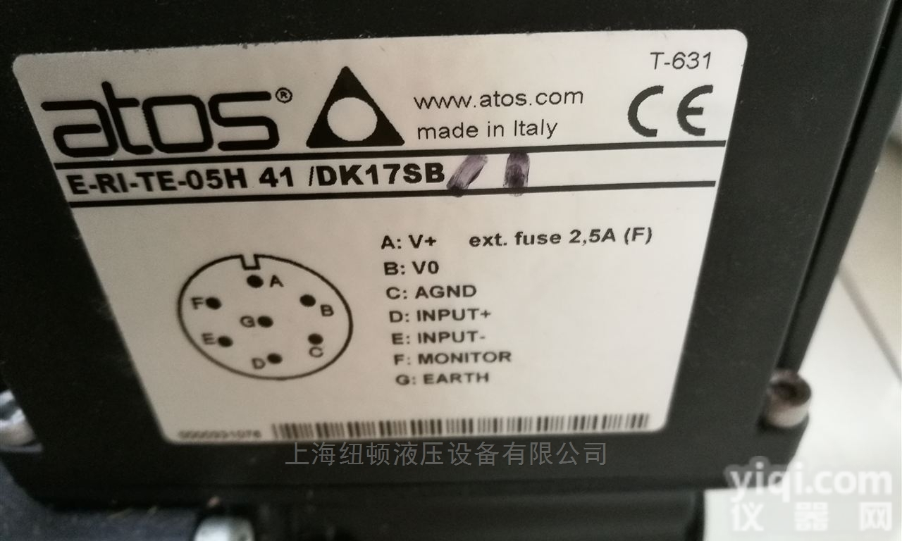 AGRCZO-AE-10/210 20  <em>意大利</em>上海<em>代理商</em>ATOS比例减压阀