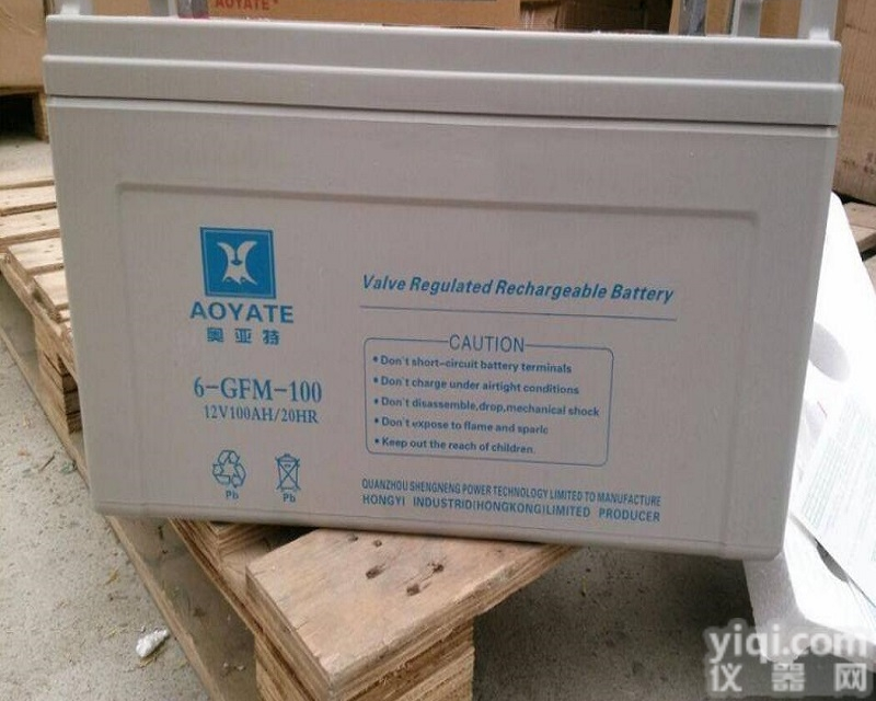 AOYATE<em>蓄电池</em>  奥亚特<em>蓄电池</em>6-GFM-24 <em>12V24AH</em>风力系统