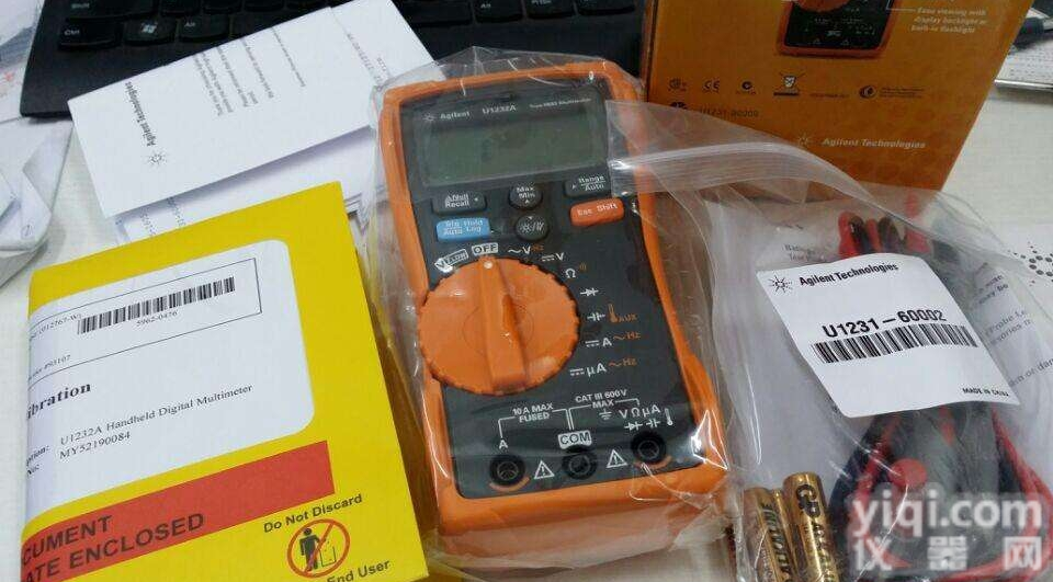<em>U1232A</em>  Keysight 是德<em>U1232A</em> 计数<em>手持式</em>数字<em>万用表</em>
