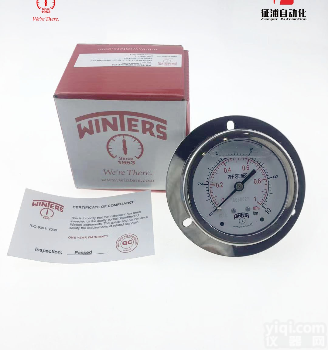 <em>加拿大</em>WINTERS文<em>特斯</em>卫生型<em>压力表</em>