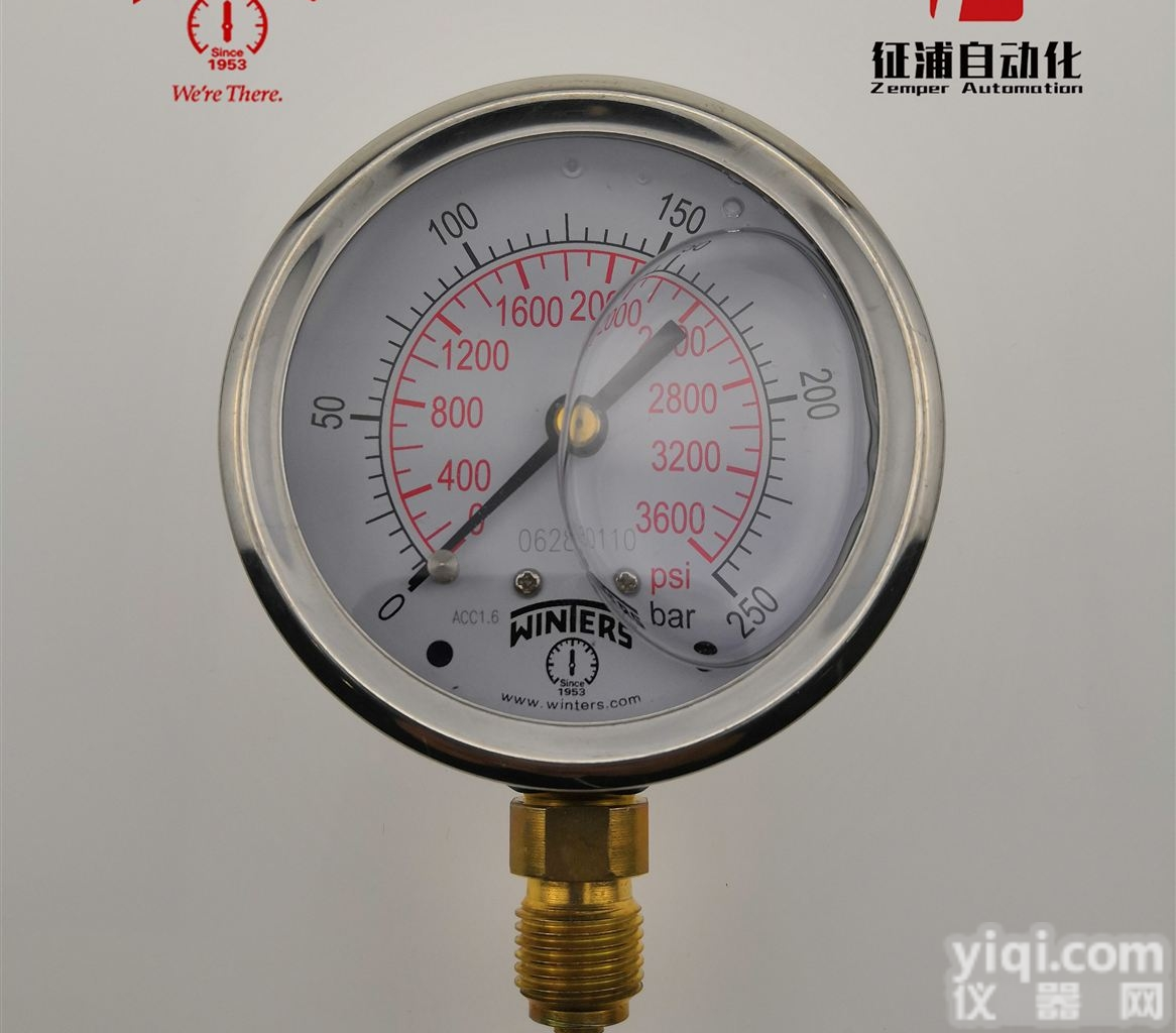 进口现货低价WINTERS文特斯<em>矿山</em>用<em>压力</em>表