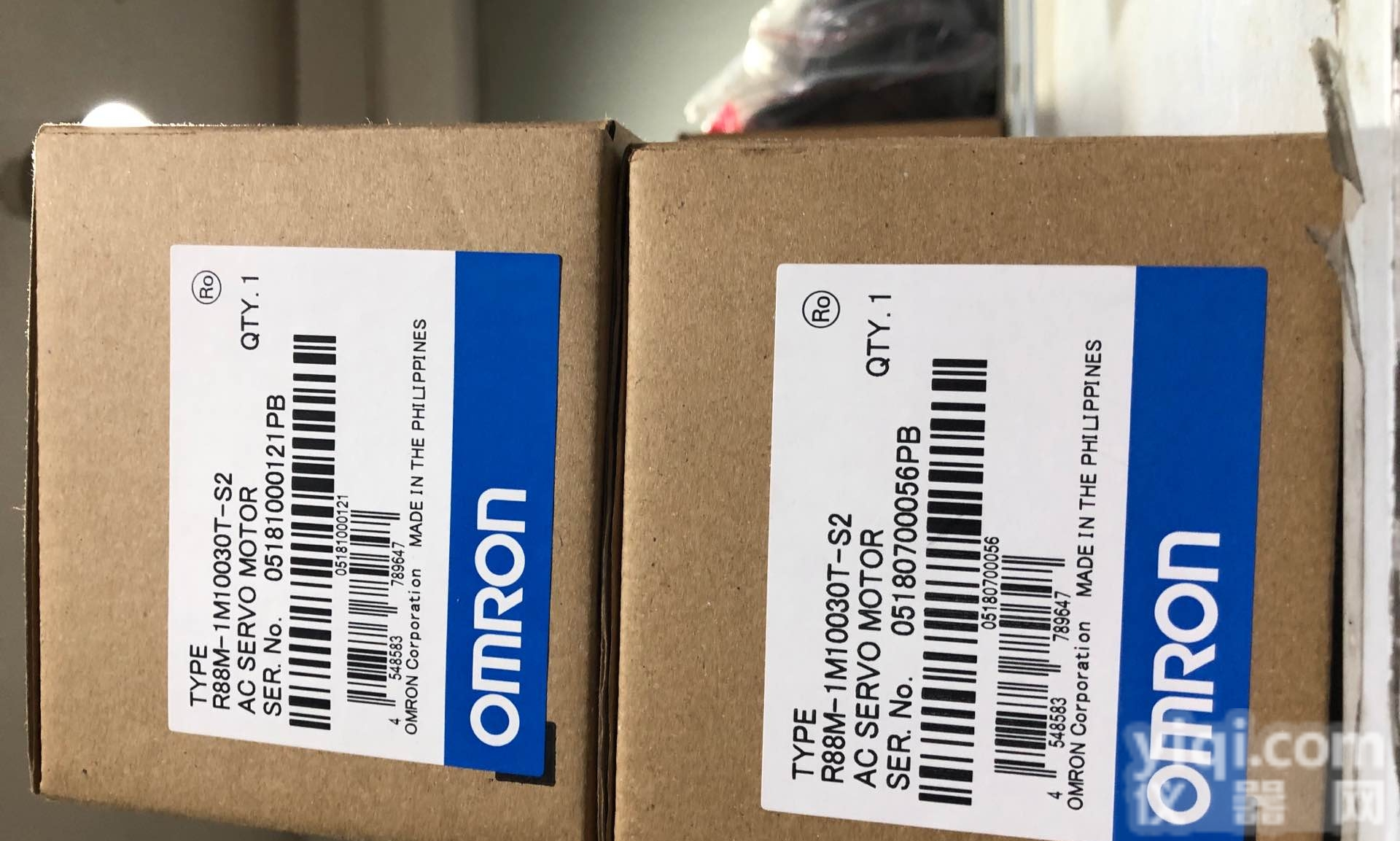 <em>日本</em> OMRON <em>伺服</em>电机 R88M-1M10030T-S2