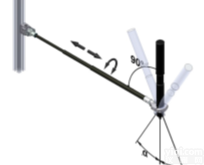 28116 carbo-arm  ca055m  JAGER 反力杆  碳纤维力臂 carbo-arm