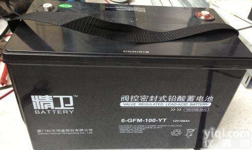 12V<em>100</em>AH  精卫<em>蓄电池</em>6-GFM-<em>100</em>-YT<em>后备</em>电源