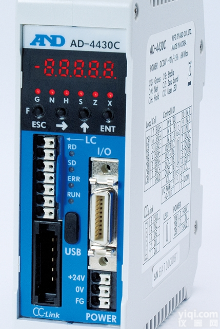 AD-4430  AND变送器AD-4430C内置<em>高性能</em>数字<em>滤波器</em>