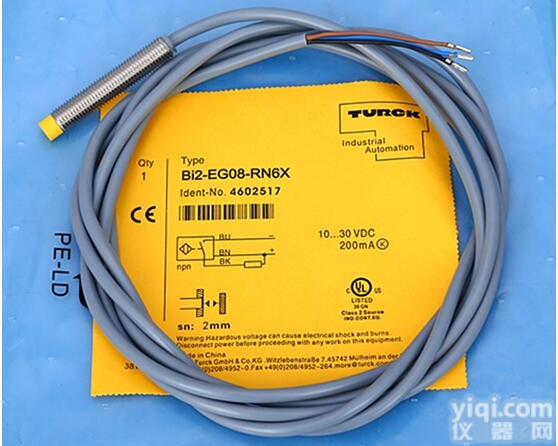 NI<em>40</em>U-CP<em>40</em>-VP4X2-H1141<em>图尔克</em><em>接近开关</em>