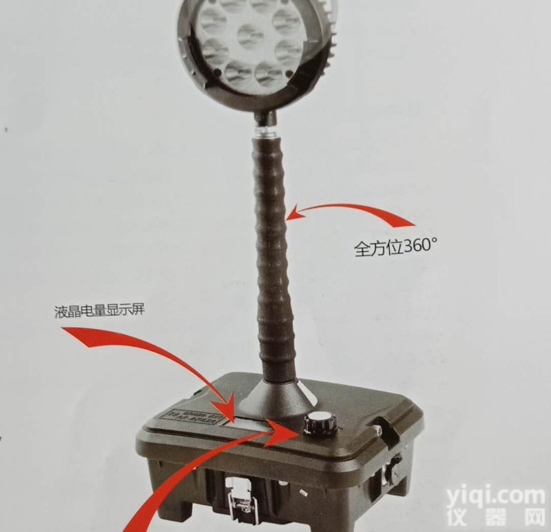 全<em>方位</em>YF2352LED轻便式移动灯<em>防汛</em>探照灯