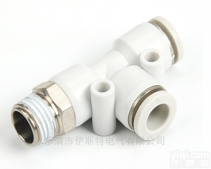 PD侧<em>三通</em>  PD12-02/PD12-03/PD12-04侧<em>三通</em>快插连<em>接头</em>