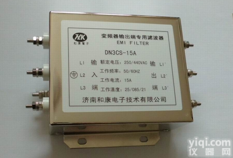 DN3C-60  变频器干扰专用<em>输入</em><em>输出</em>交流380V电源<em>滤波器</em>