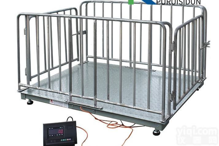 <em>畜牧场</em>称羊地泵秤/1吨带<em>围栏</em>地磅价格