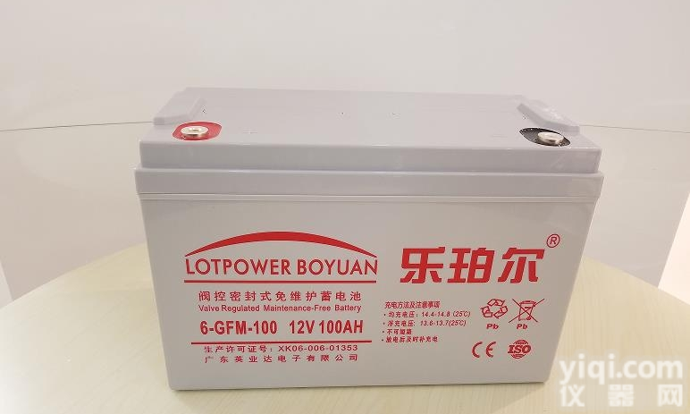 12V<em>100</em>AH  乐珀尔<em>蓄电池</em>6-GFM-<em>100</em> <em>后备</em>储能电源