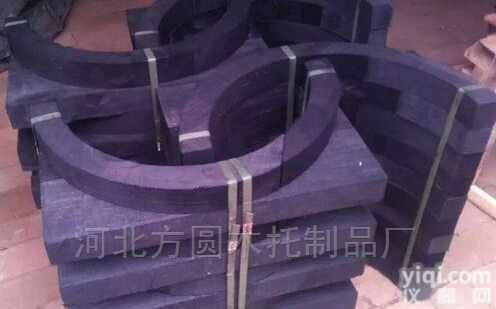 齐全  管道专用聚氨酯管托架 橡塑管托