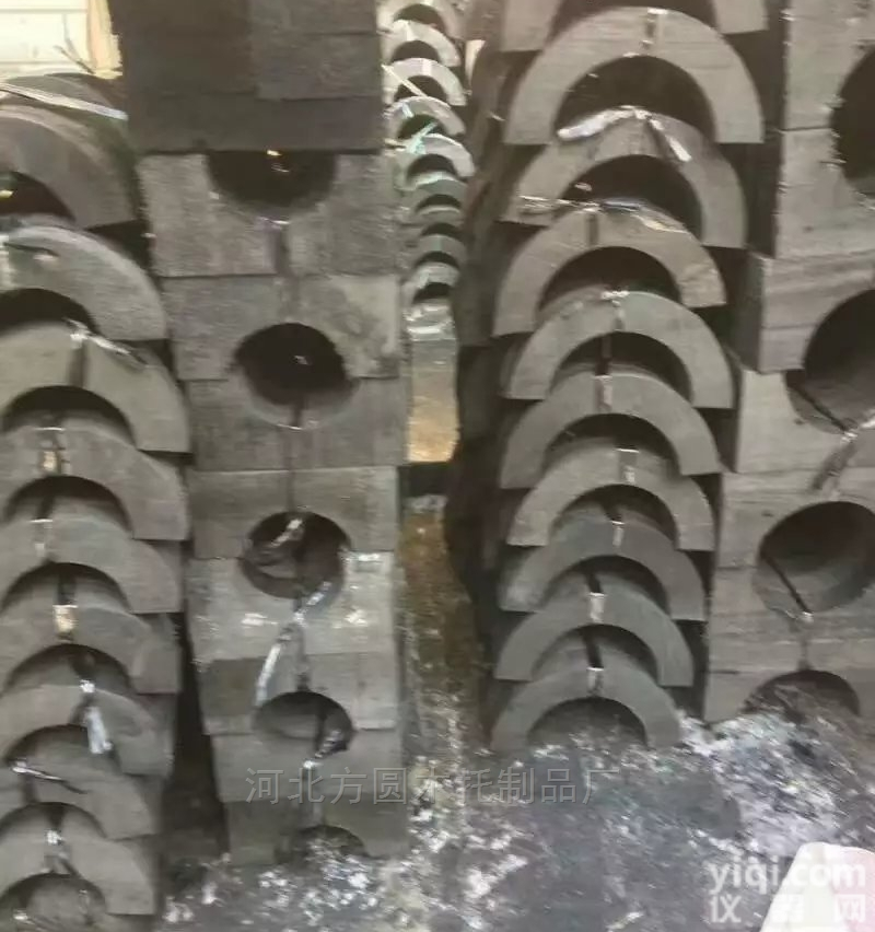 <em>齐全</em>  聚氨酯<em>管道</em>管托使用范围 <em>管道</em>保温木托材料