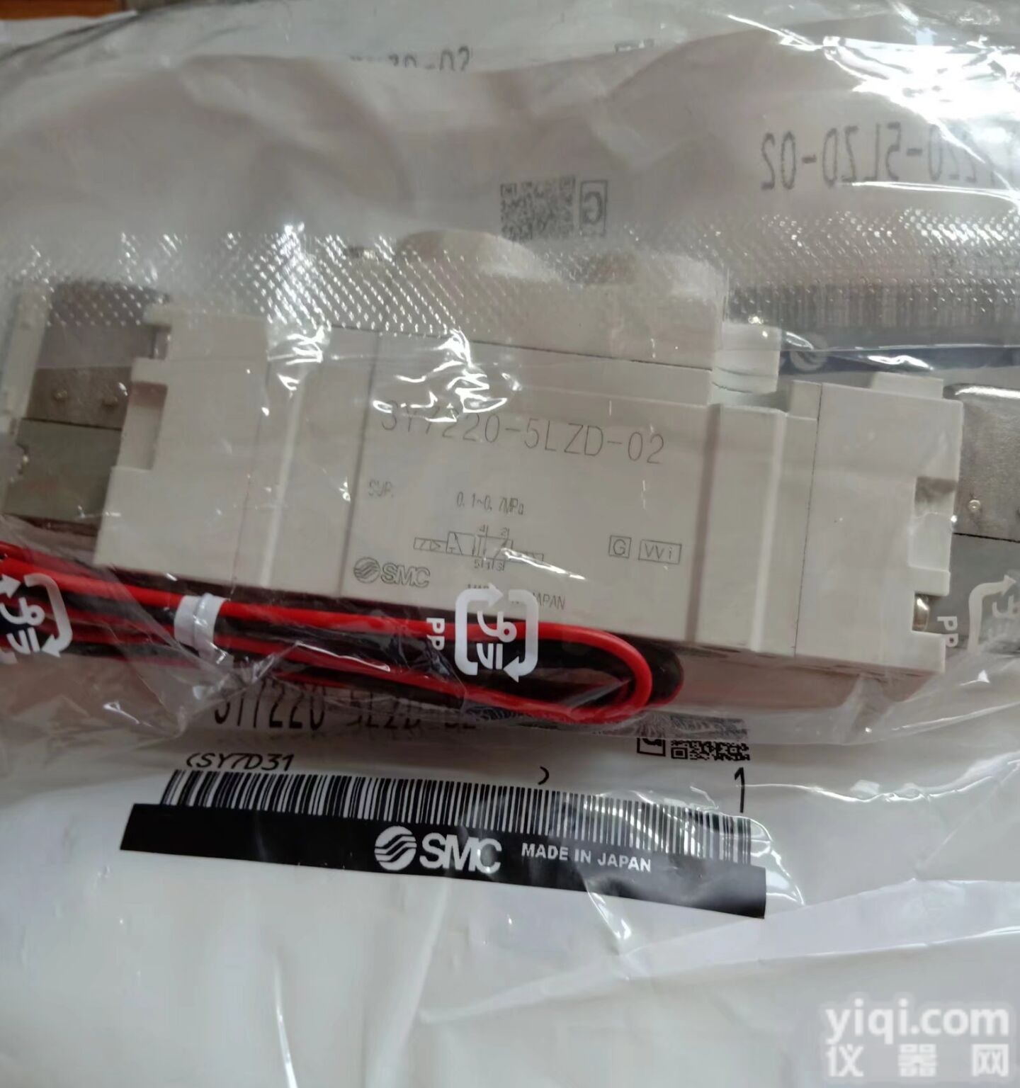 SY5320-4DD-01  <em>无锡</em>SMC<em>电磁阀</em>销售SY5320-4DZ-01营业所特价