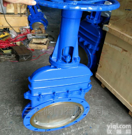 DMZ73H  <em>手动</em>暗<em>杆式</em>刀型<em>闸阀</em>