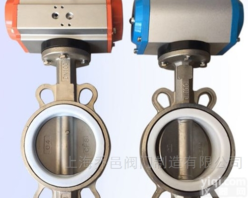 D671F  <em>气动</em>全<em>不锈钢</em>对夹蝶阀