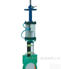 Z6S73X  气动带<em>手轮</em><em>对夹</em>式浆液阀