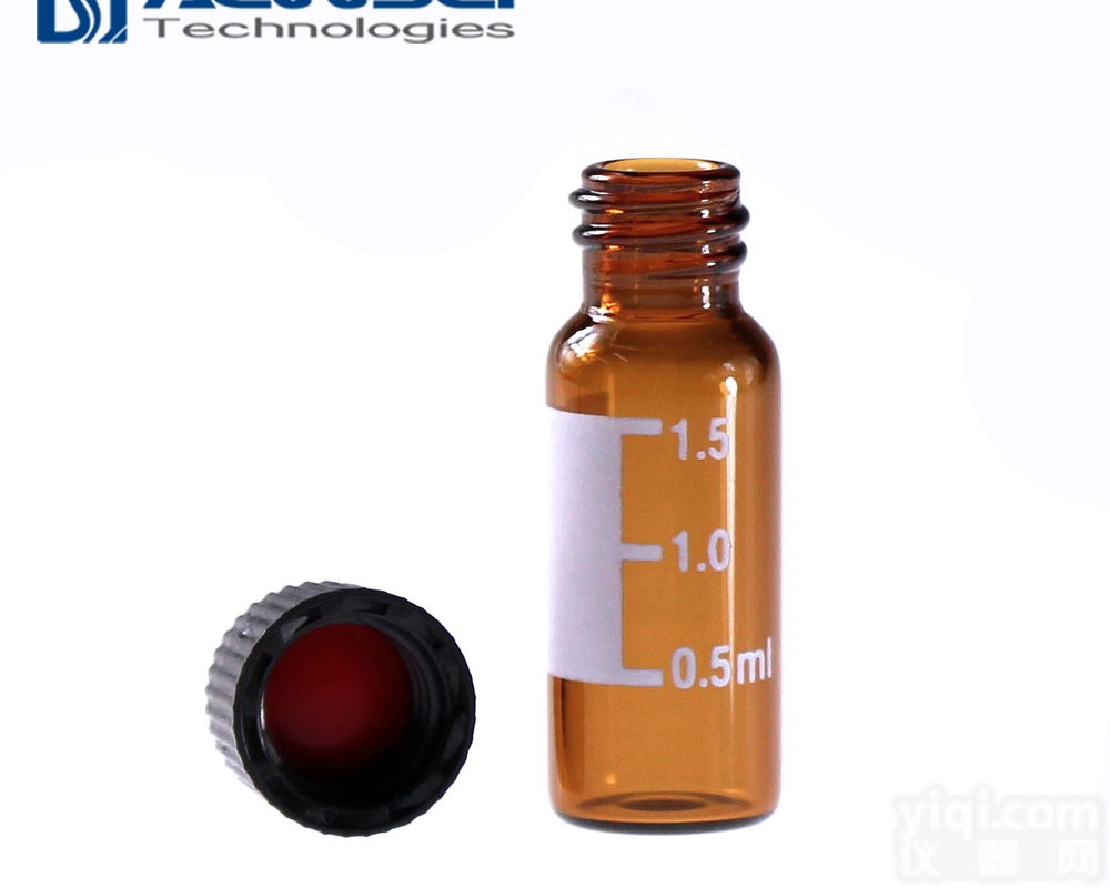 C0000004  2ML8-425<em>小口</em>进样瓶 螺口 棕色带刻度<em>肖特</em>管
