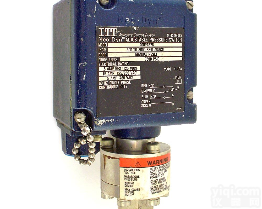 Neo-Dyn压力开关-<em>美国</em>ITTZG<em>优质</em>商