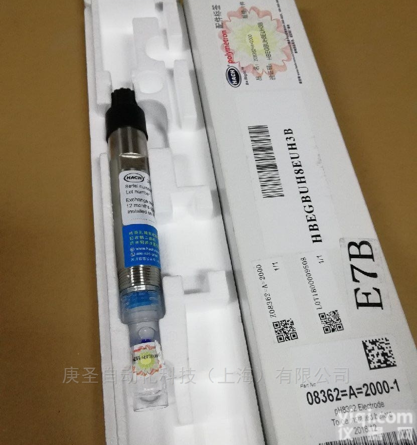08362=A=2000  哈希 高纯水ph<em>电极</em> 8362sc<em>超纯</em>水 pH传感器