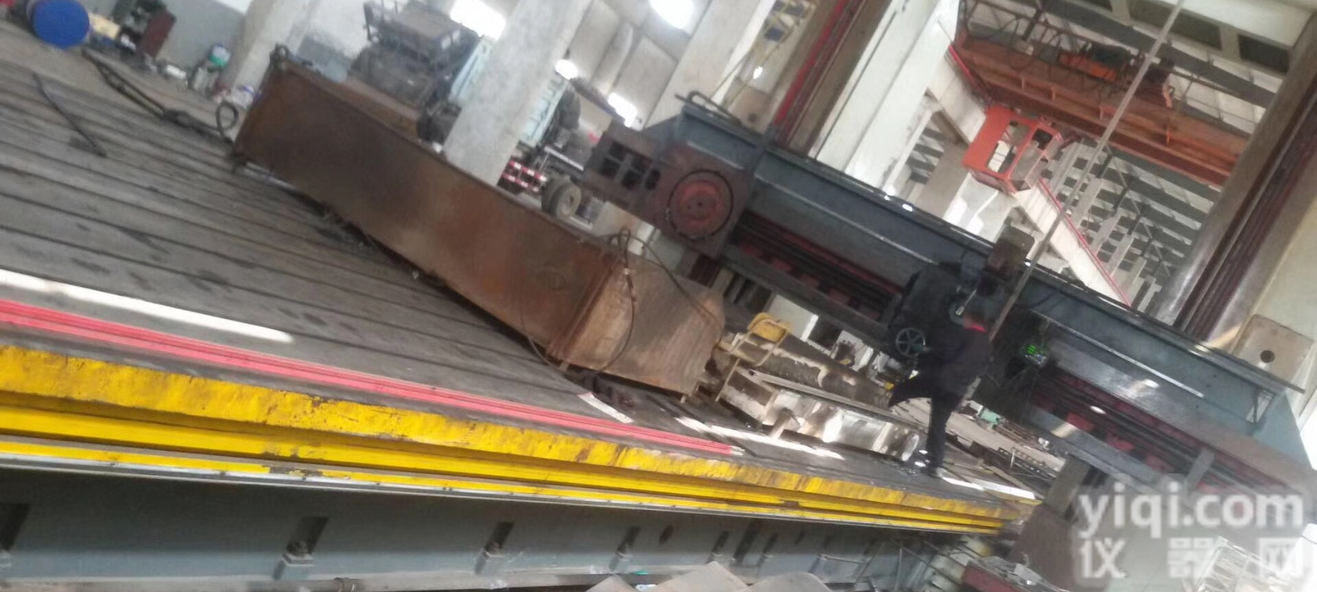 MSR5000  山东青岛黄岛17米<em>龙门铣</em>安装<em>磁栅</em>尺