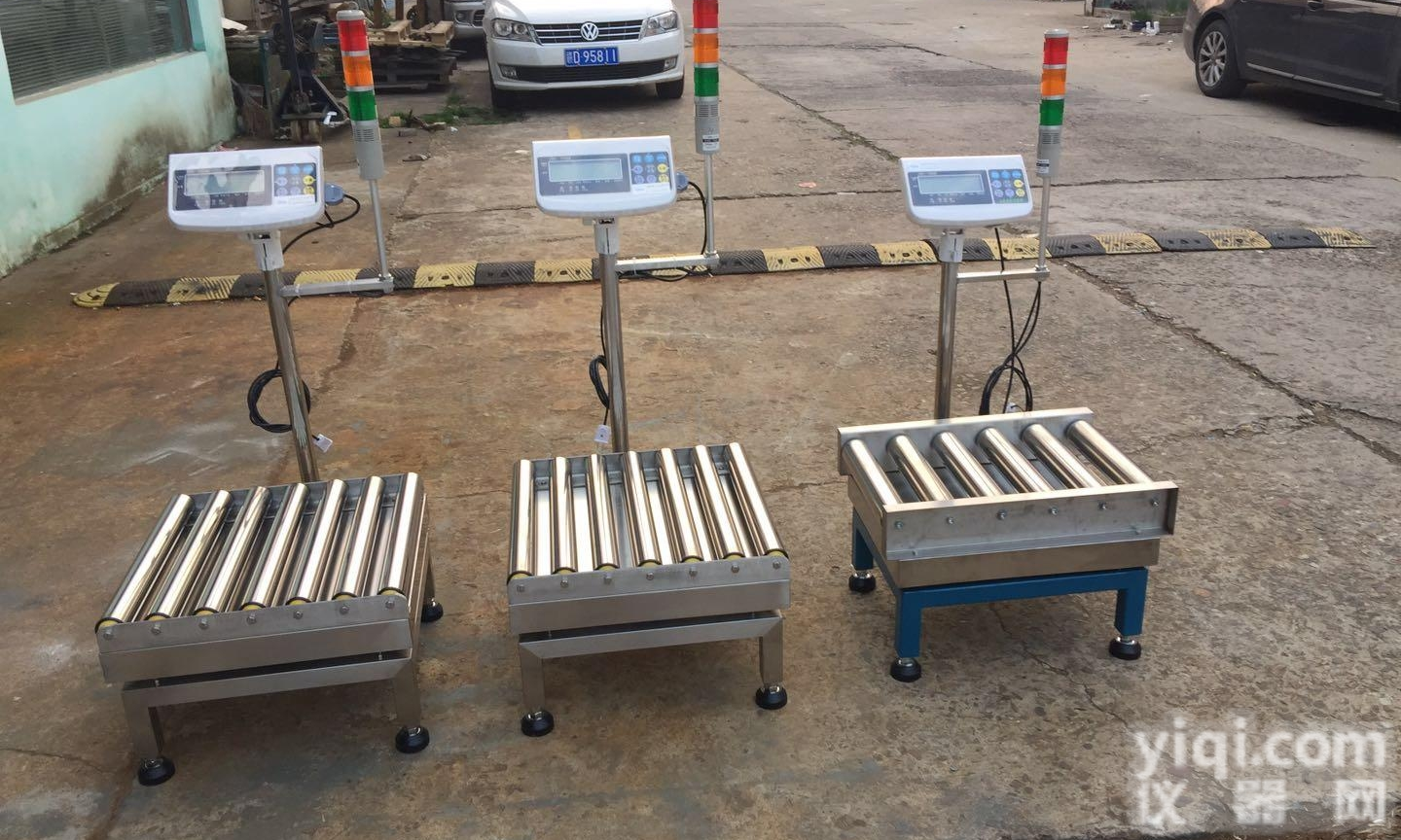 SCS  <em>宁波</em>SCS-300kg动力<em>滚筒</em>秤 传送带用<em>辊道</em>称