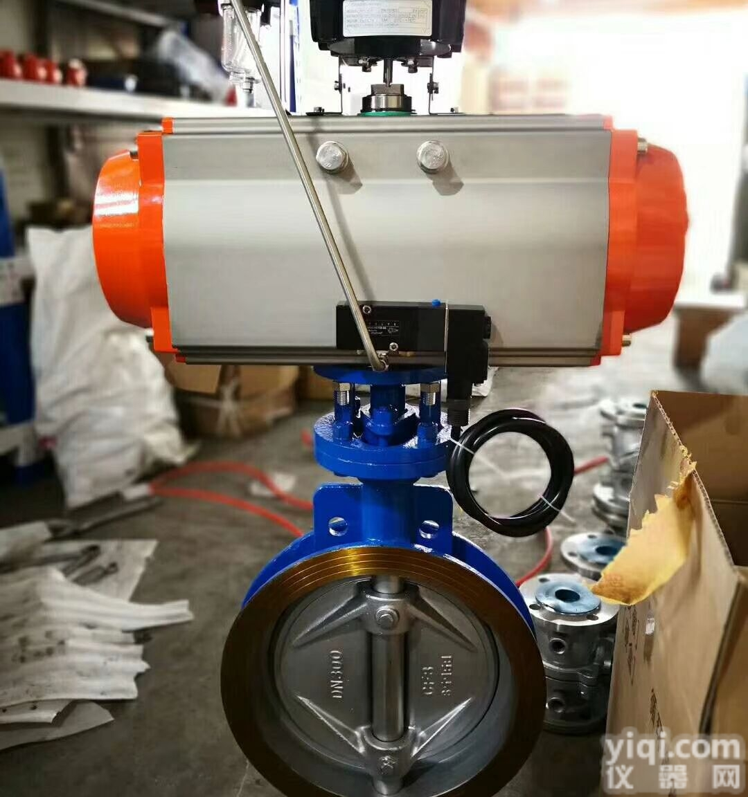 D673H  D673H<em>气动</em><em>对夹式</em>硬密封<em>蝶阀</em>